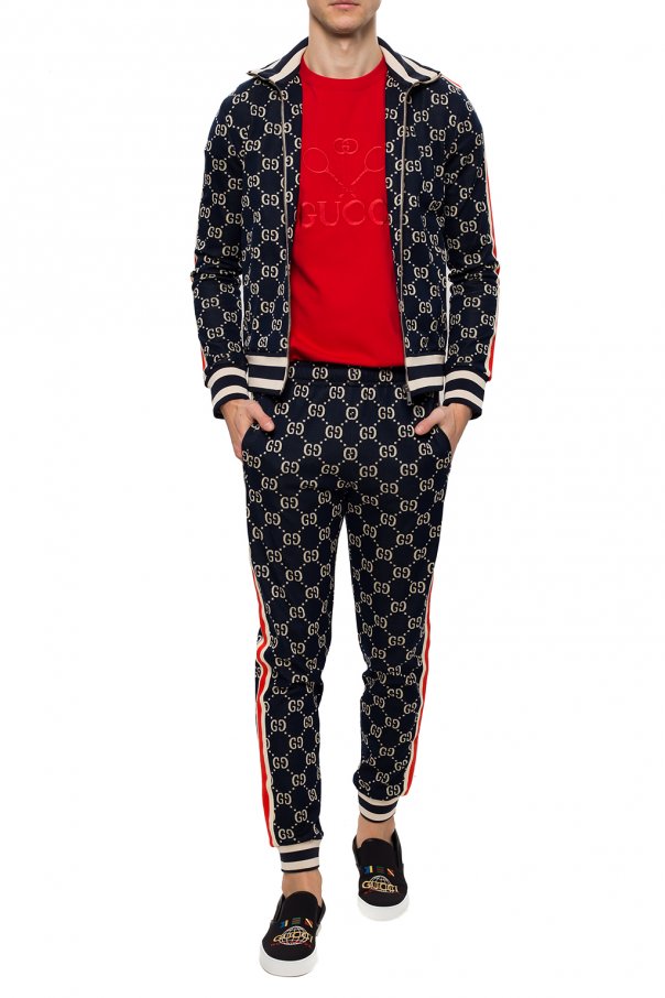 Gucci side stripe track shorts - Gucci side stripe track